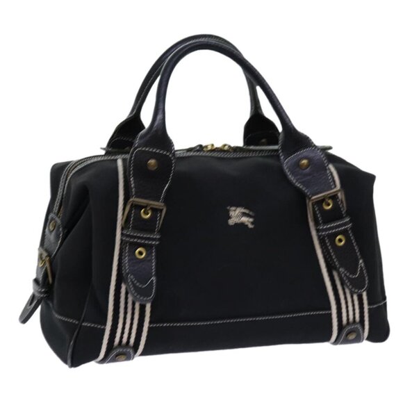 BURBERRY Hand Bag Canvas Black - Picture 1 of 16